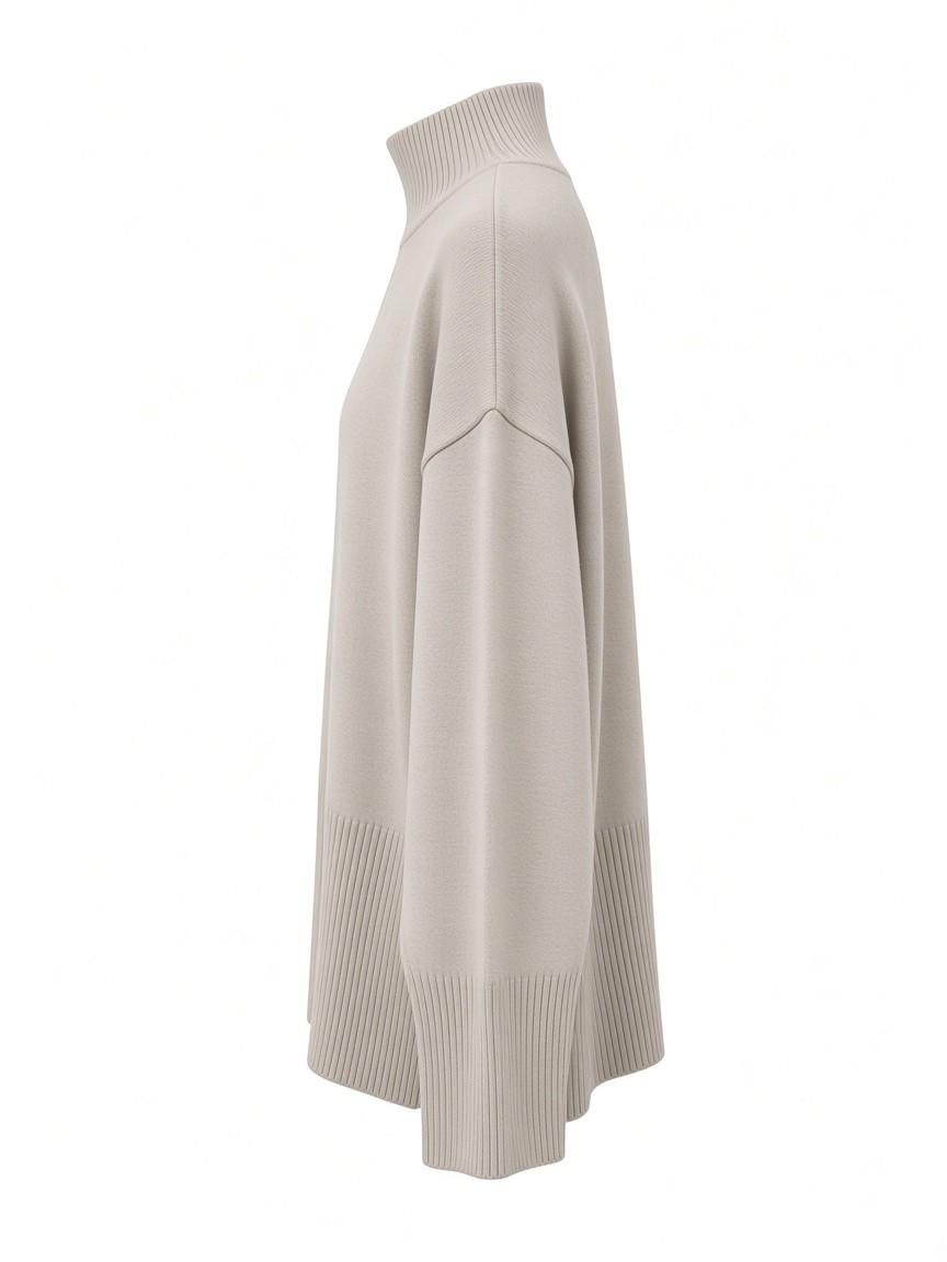 Dámsky rolák N.EVERY DAY BEIGE MELANGE Béžová  s.WEAR 3